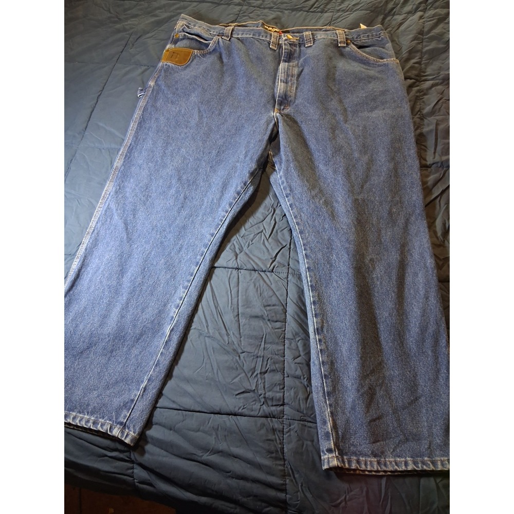 Wrangler Riggs Workwear Carpenter Jeans Men's 50X30 Relaxed Straight Leg EUC‎